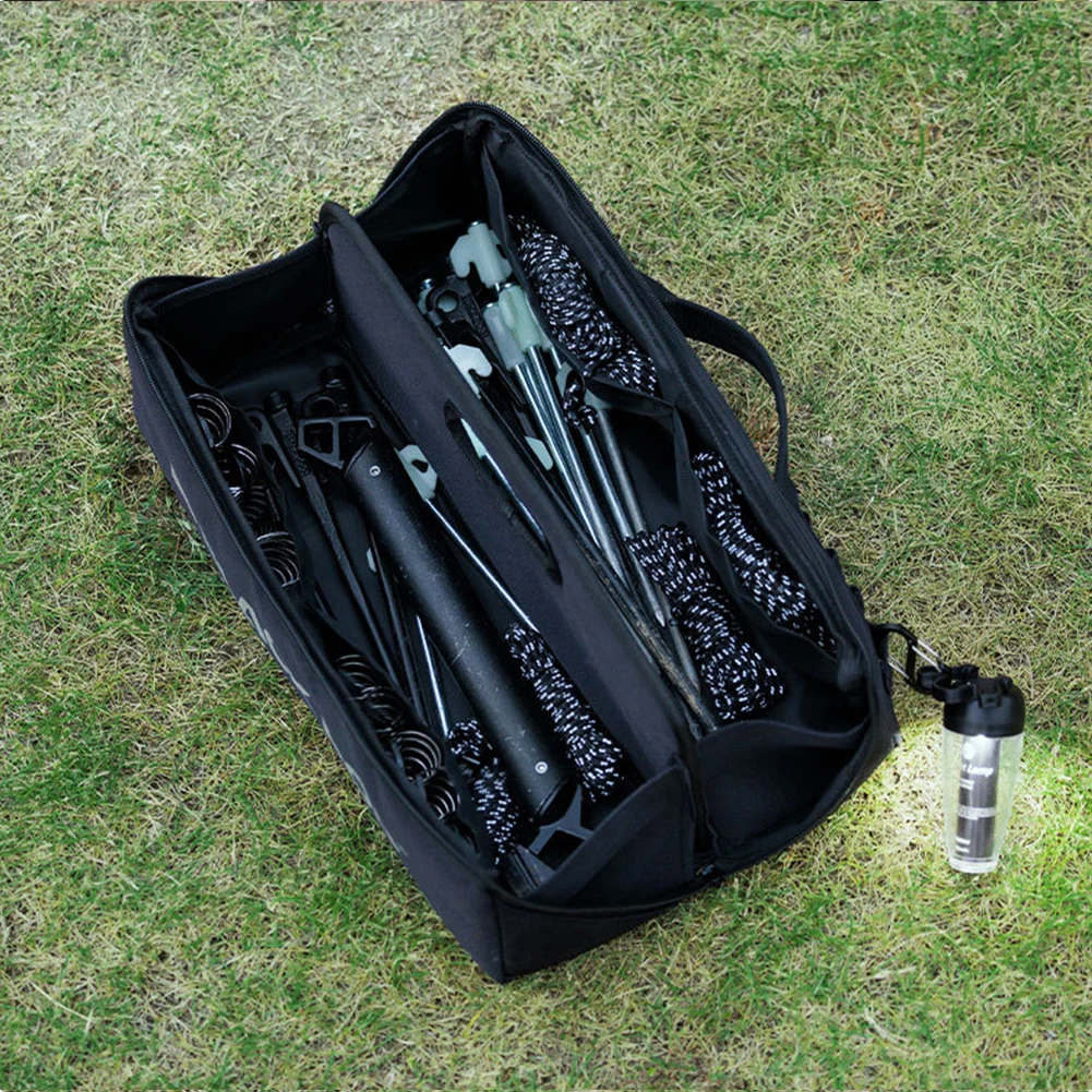 Портативная сумка для мелочей 9,5 л, ткань Оксфорд 600D, уличный органайзер для путешествий, водонепроницаемая уличная сумка для хранения снаряжения для кемпинга, пешего туризма