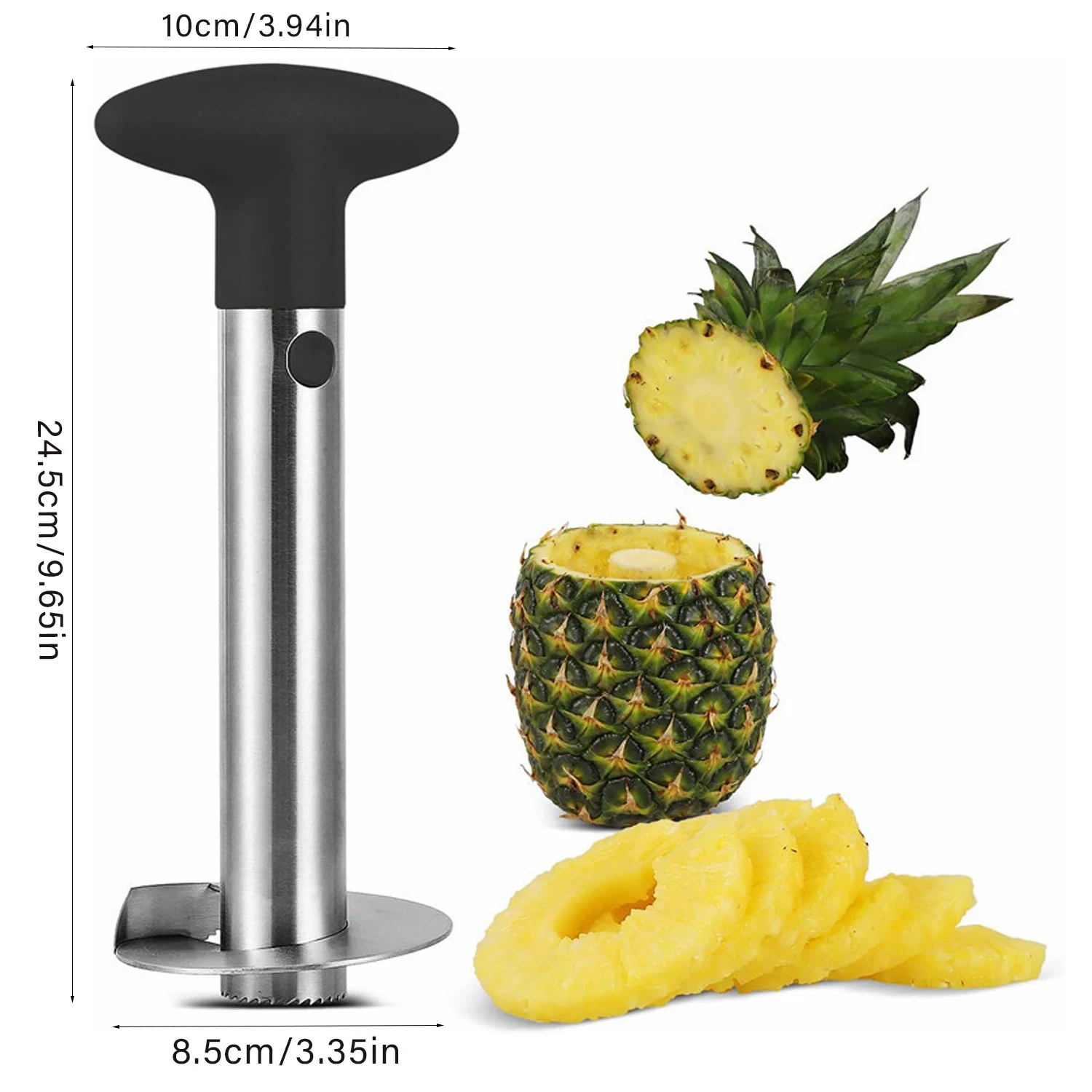 1Pcs Pineapple Slicer Peeler Cutter Parer Knife Stainless Steel Kitchen Fruit Tools  Kitchen Accessories Kitchen Gadgets