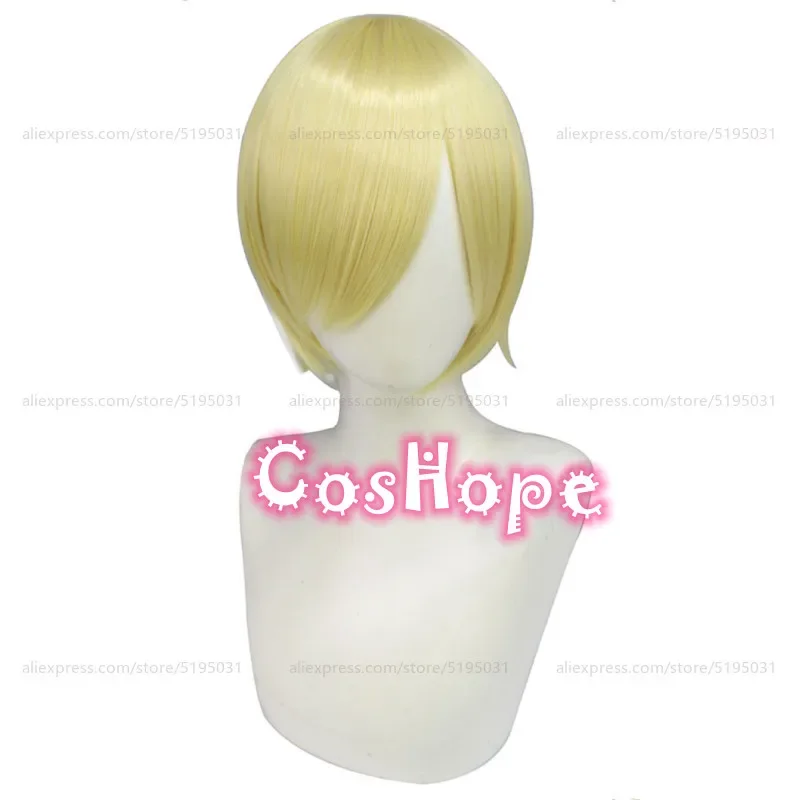 Alois Trancy Cosplay Wig Short Yellow Wig Cosplay Anime Cosplay Wigs Heat Resistant Synthetic Wigs Halloween