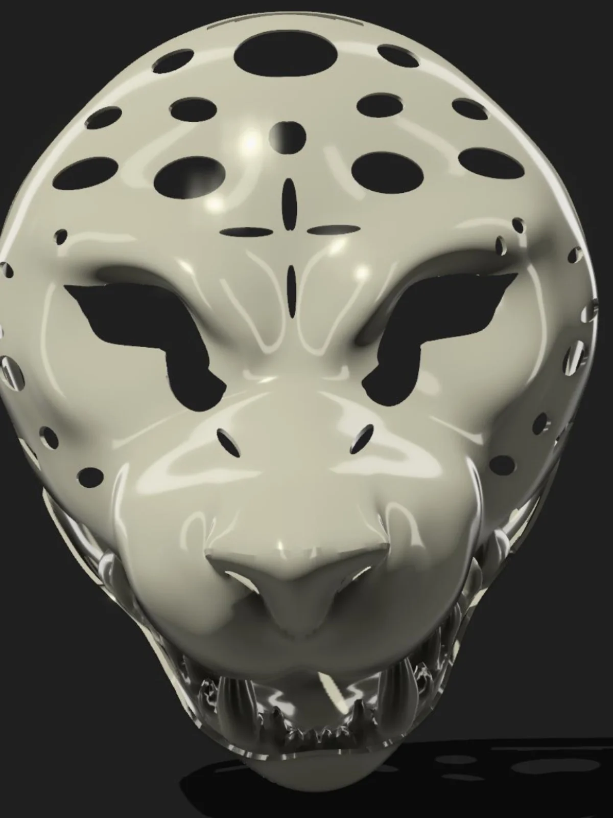 Kemono Fursuit Mask New Realistic Furry Beast Costume Skull 3D Printing