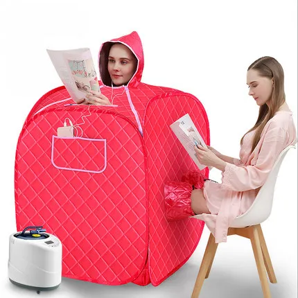 Heating Sauna for Weight Loss Detox Sweat Sauna Box Suppliers With Arms Out Sauna-box Wet Steam Rooms 1 Person Machine