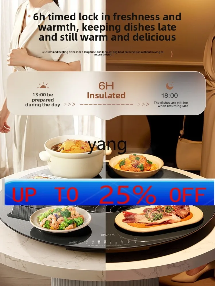 CX thermal insulation hot rice electric ceramic stove hot pot household rotating thermal insulation board heating up