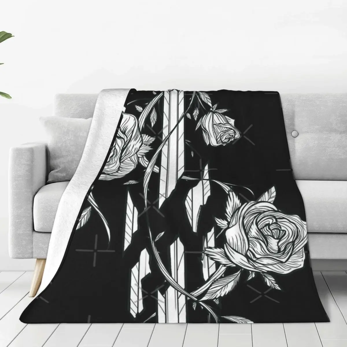 Roses Of The Broken Sword Four Seasons Universal Blanket Travel Can Be Covered Father's Day Gift