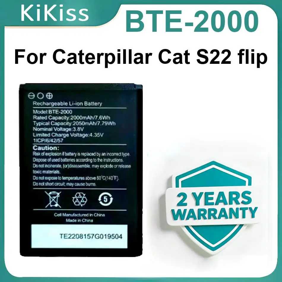 

Аккумулятор для мобильного телефона Caterpillar Cat S22 Flip, BTE-2000, абсолютно новый