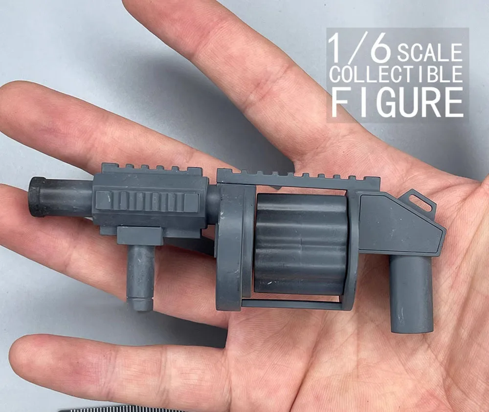 Best Sell Scale 1/6th 3ATOYS Main Heavy Weapon Model PVC Material Fit 12