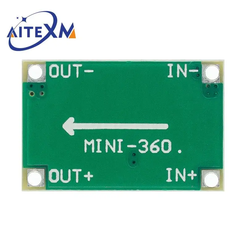 Mini360 DC-DC HM Buck Converter Step Down Power Supply Module 4.75-23V to 1-17V 340KHz Mini-360 Ultra-small+ 17x11x3.8mm