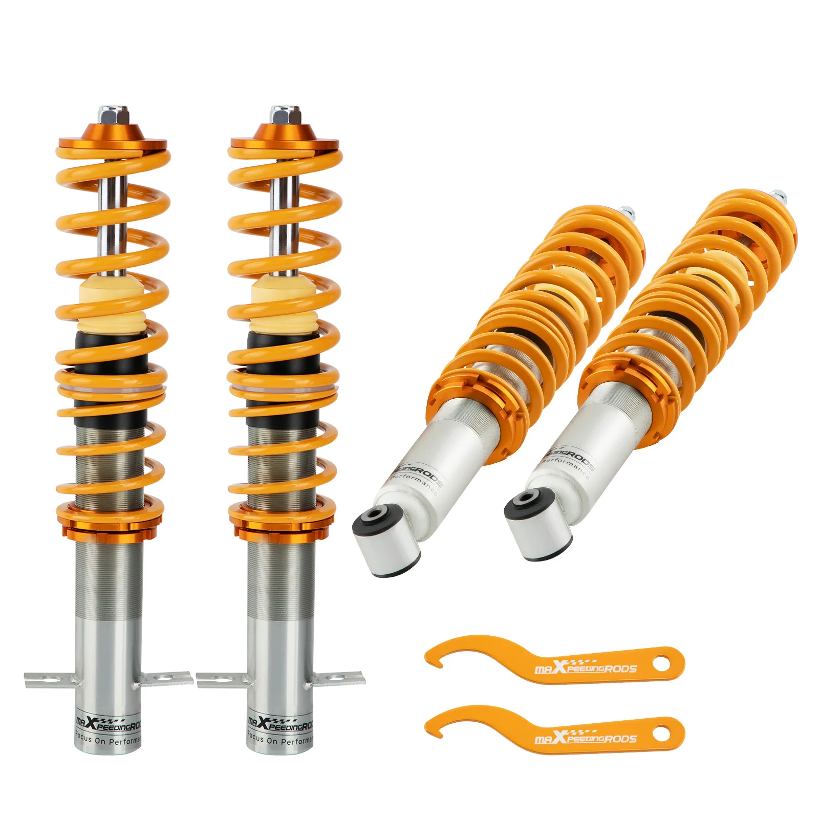 Coilover Suspension Kit For VW Golf MK1 Scirocco 53B 1981–1992 1.6 1.8 Springs Adjustable Height Coilovers Shock