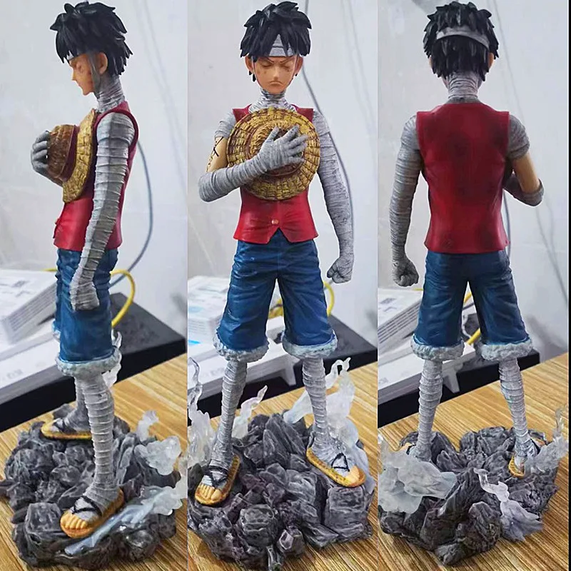 One Piece Monkey D Rufy Anime Figura Statua Figurine Collezione Modello Giocattoli per bambole Action Figures Ornamento da tavolo per regali per bambini