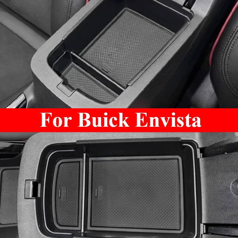 Для Buick Envista с высоким содержанием подлокотника, ящик для хранения, внутренняя модификация, центральный блок управления, ящик для хранения