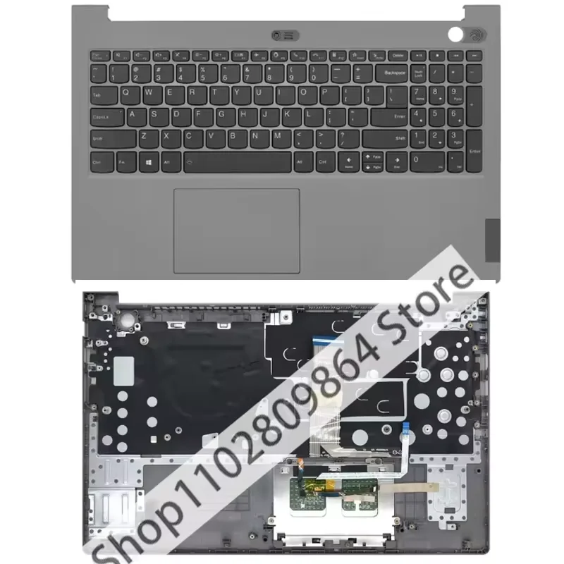 

New Original Palmrest with Keyboard Bezel For Lenovo Thinkbook 15 G2 ITL 15 G2 ARE Laptop Upper Top Case English Keyboard US