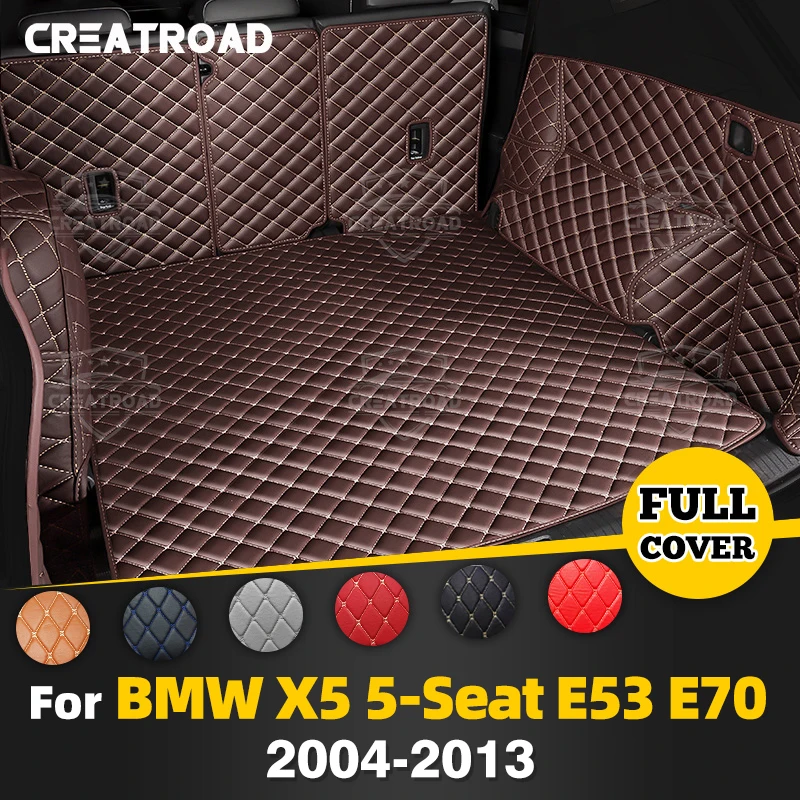 

For BMW X5 E53 E70 5-Seat 2004-2013 Auto Full Coverage Trunk Mat Car Protective Pad Cargo Liner Interior Accessories