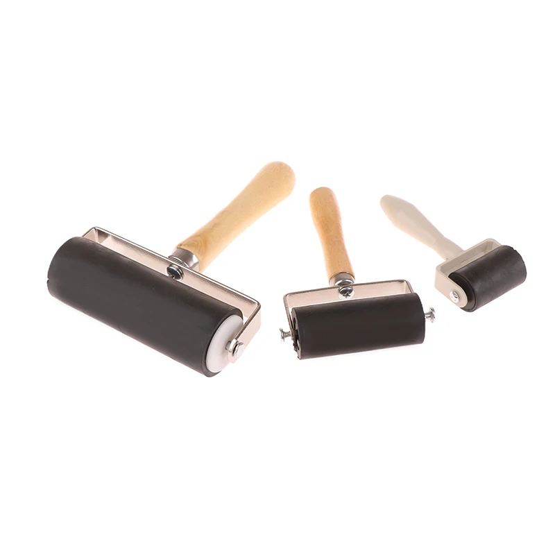 ★▲Rubber Roller Brayer Ink Painting Printmaking Roller Art Craft Projects Ink Stamping Tool Paint Roller