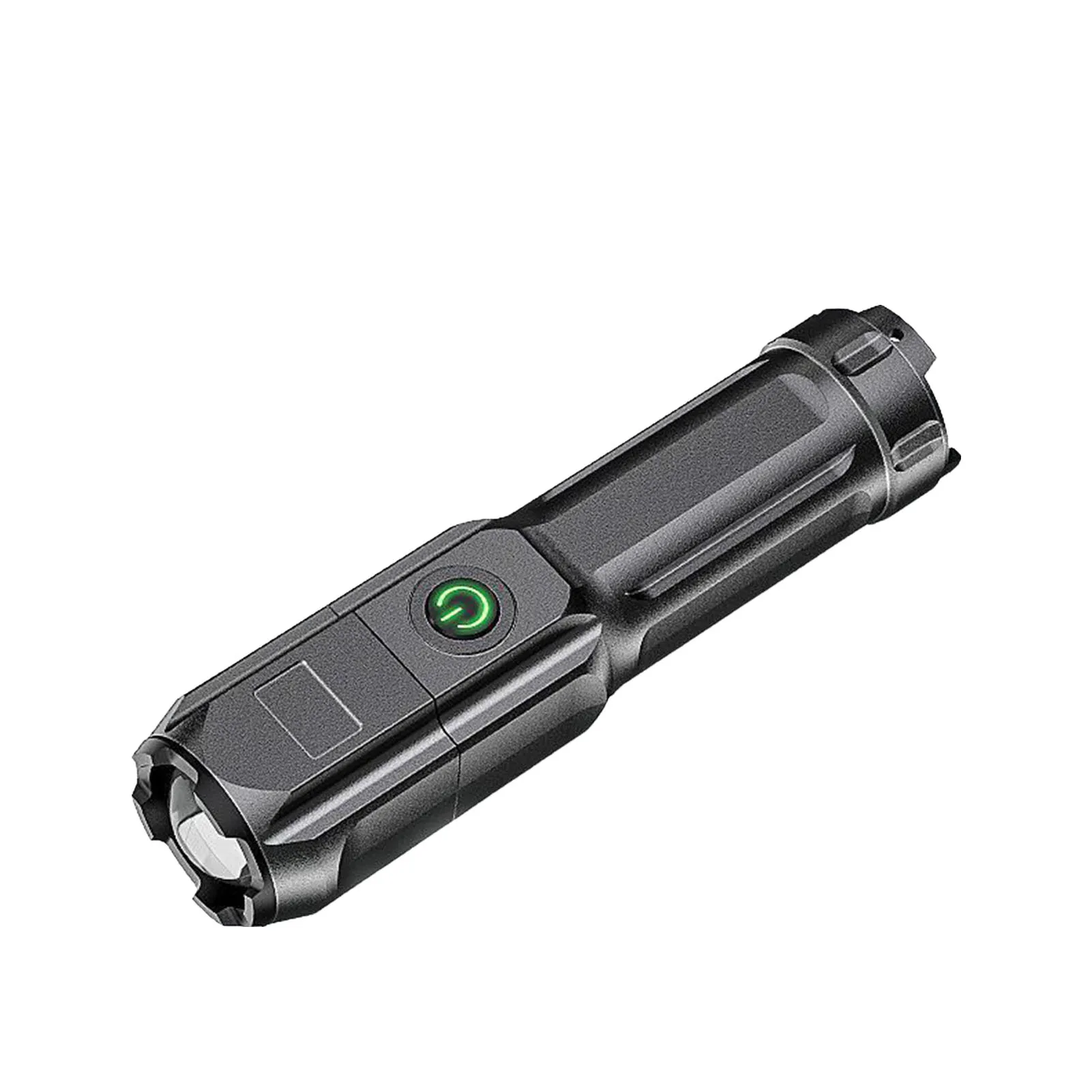 Portable USB  Zoomable Water-Resistant Flashlights for Home School Factory Farmhouse