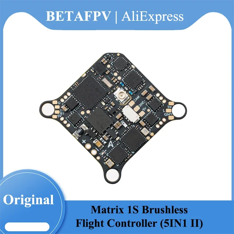 VoltSBETAFPV Matrix 1S Brushless Flight Controller (5IN1 II) For FPV Air65 II Air75 II Meteor65 Pro Meteor75 Pro Whoop Drone