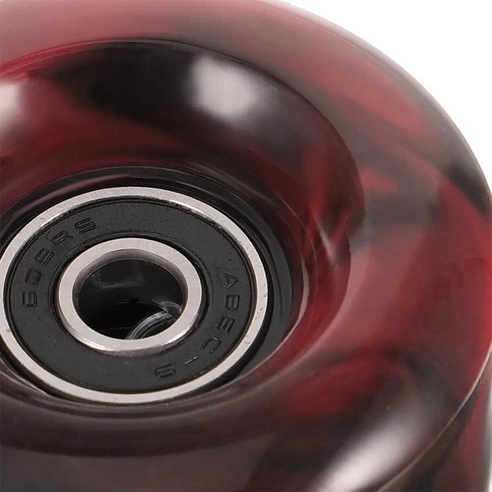 

4Pcs Skating Wheels Replacement Roller Skate Wheels PU Wheel Sturdy Small Size Roller Skate Accessory Outdoor Use