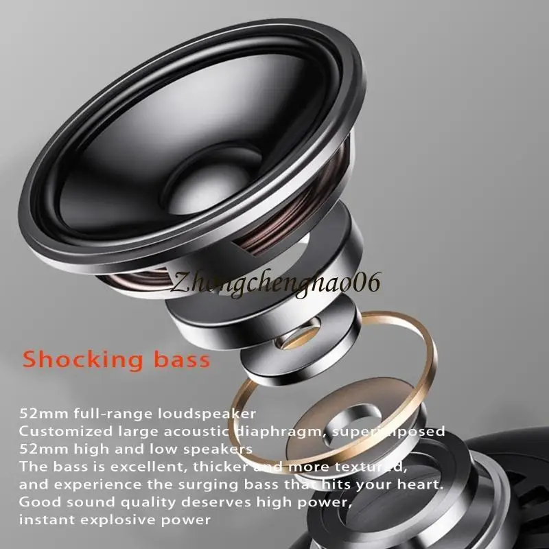 

Portable Wireless Mini Speaker with Subwoofer Speaker for Desk Travel and Home 601F
