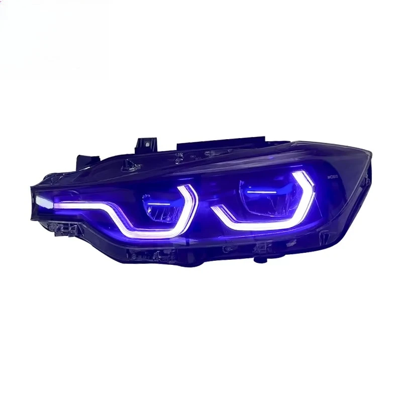 YU GUANG for 3 Series F30 320i LCI F35 2013 2015 2018 Headlamps Upgrade Full LED White Yellow DRL Switchable Ikon Headlights
