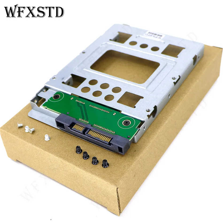 Bandeja hdd 2.5 a 3.5 polegadas, conversor de suporte com parafusos para dell/hp servidor gn10 gen8/n54l