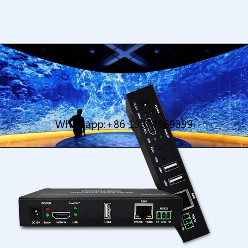 High-Speed KVM Extender Over Fiber Zero Latency 20KM HDMI Extender Professional Audio/Video/Lighting Transmission