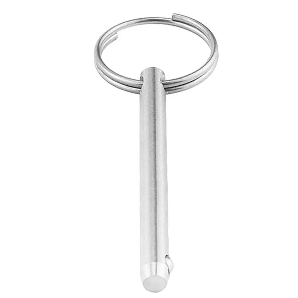 Stainless Steel Quick Release Pin Fit for Boat Top Deck Hinge -Boats Hinge Pins, Marine Hardwre, 6.3x95mm (Heavy Duty)