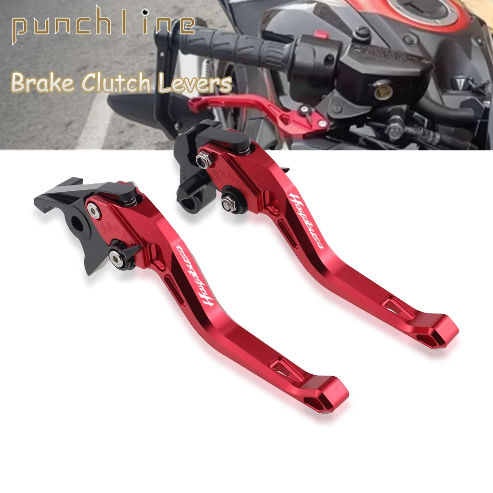 Fit For HAYABUSA GSX1340R GSX-1340R GSX 1340 R 2021-2023 Clutch Levers Short Brake Handles