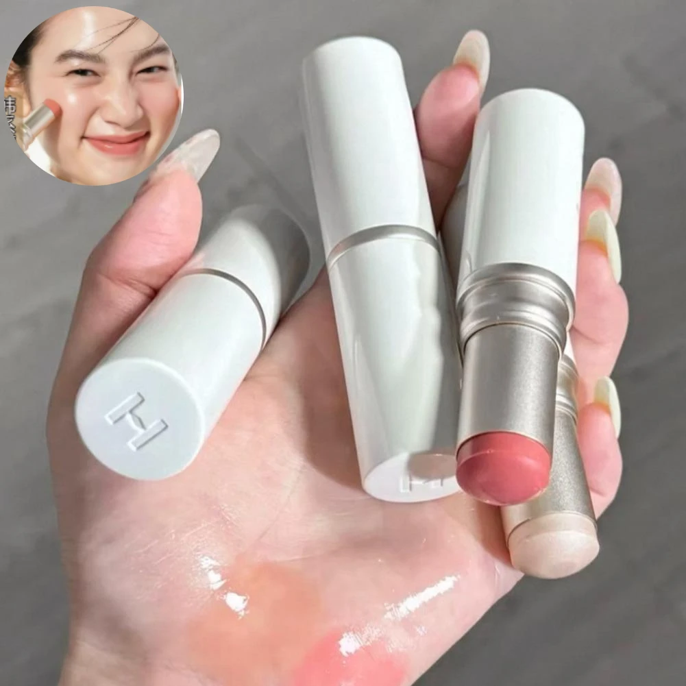 Hince alto brilho vara iluminador blush água luz shimmer contorno facial iluminador rouge vara creme maquiagem cosméticos