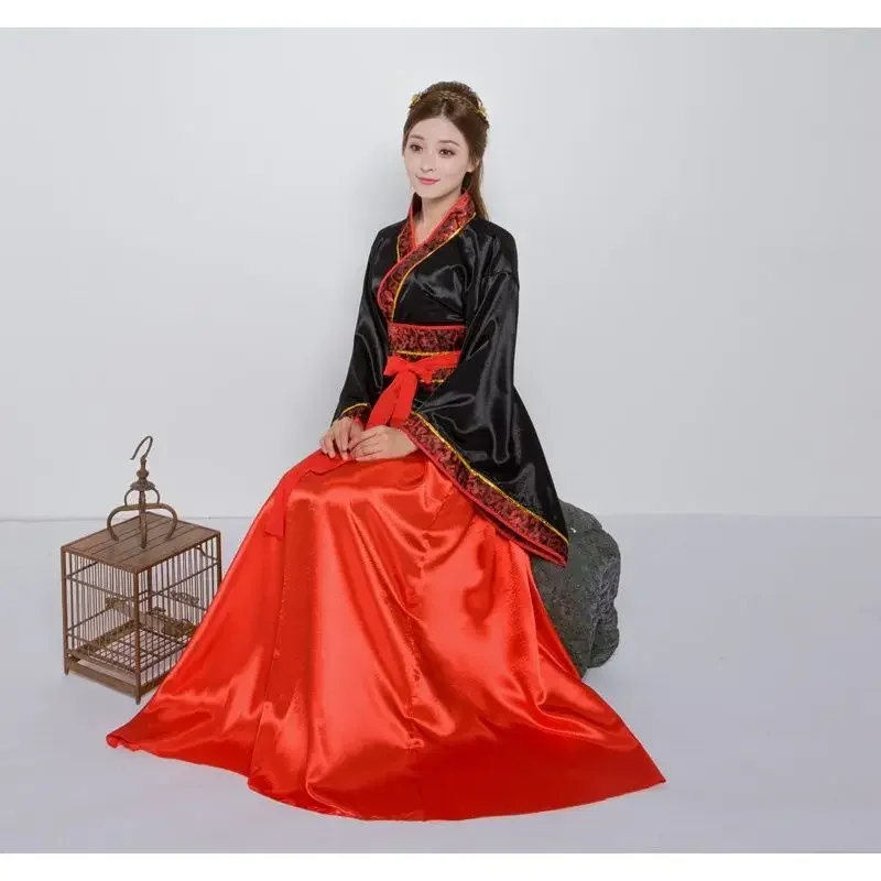 Le donne calde di vendita hanfu tradizionale vestito asiatico costume cosplay cinese Tang performance abbigliamento migliora han fu modern hanbok Hot
