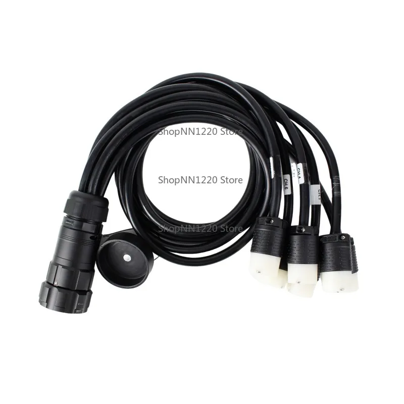 Pro Stage 12AWG 19Pin Socapex to Edison Plugs Break Out Cables