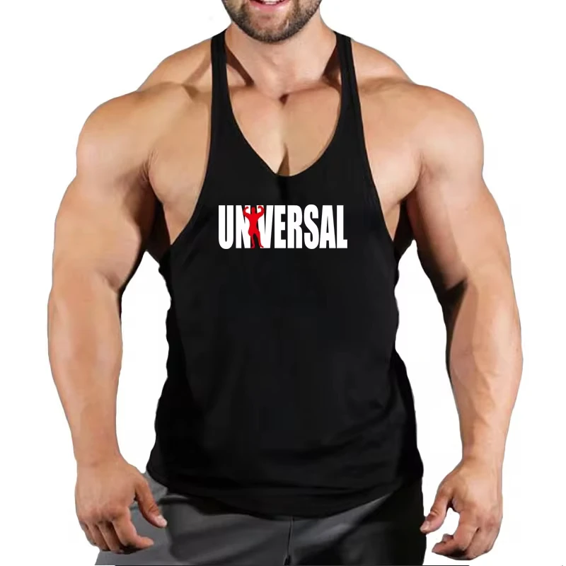 

mens tank tops shirt gym tank top fitness clothing vest sleeveless cotton man canotte bodybuilding ropa hombre man clothes wear