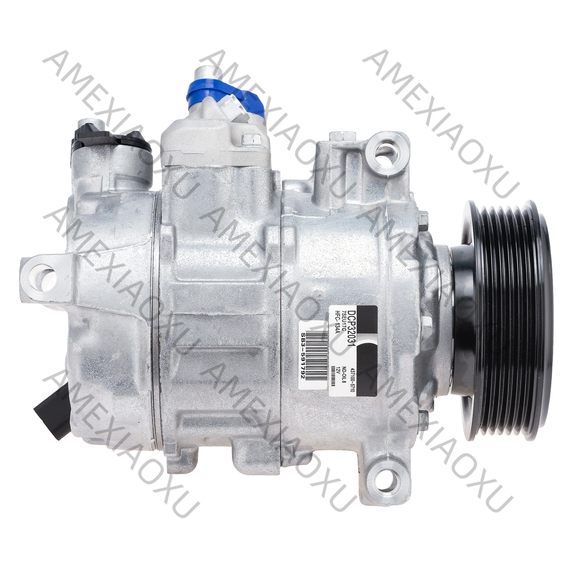 1 PC OEM:8K0260805 8KD260805 A/C Air Condition Compressor with Clutch  For AUDI A4 A4 Allroad B8 A4 B6/B7 A5 A6 C6 Q5 AMEXIAOXU