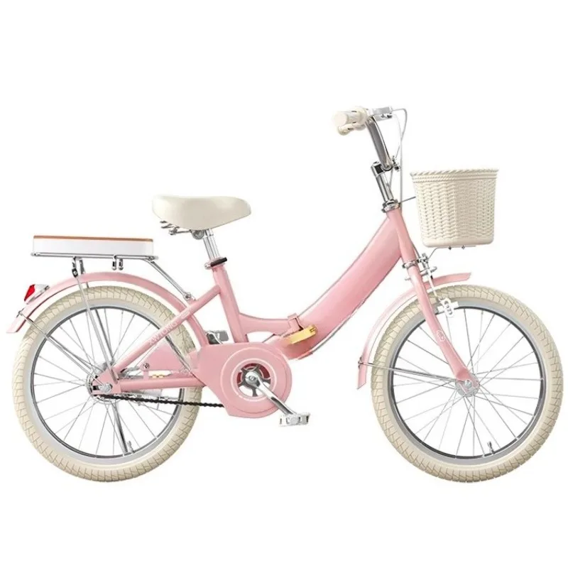 Children's Bicycle 8-10-12-13 Years Old Stroller Foldable 22 Inch Student Bike Boys and Girls Cycling