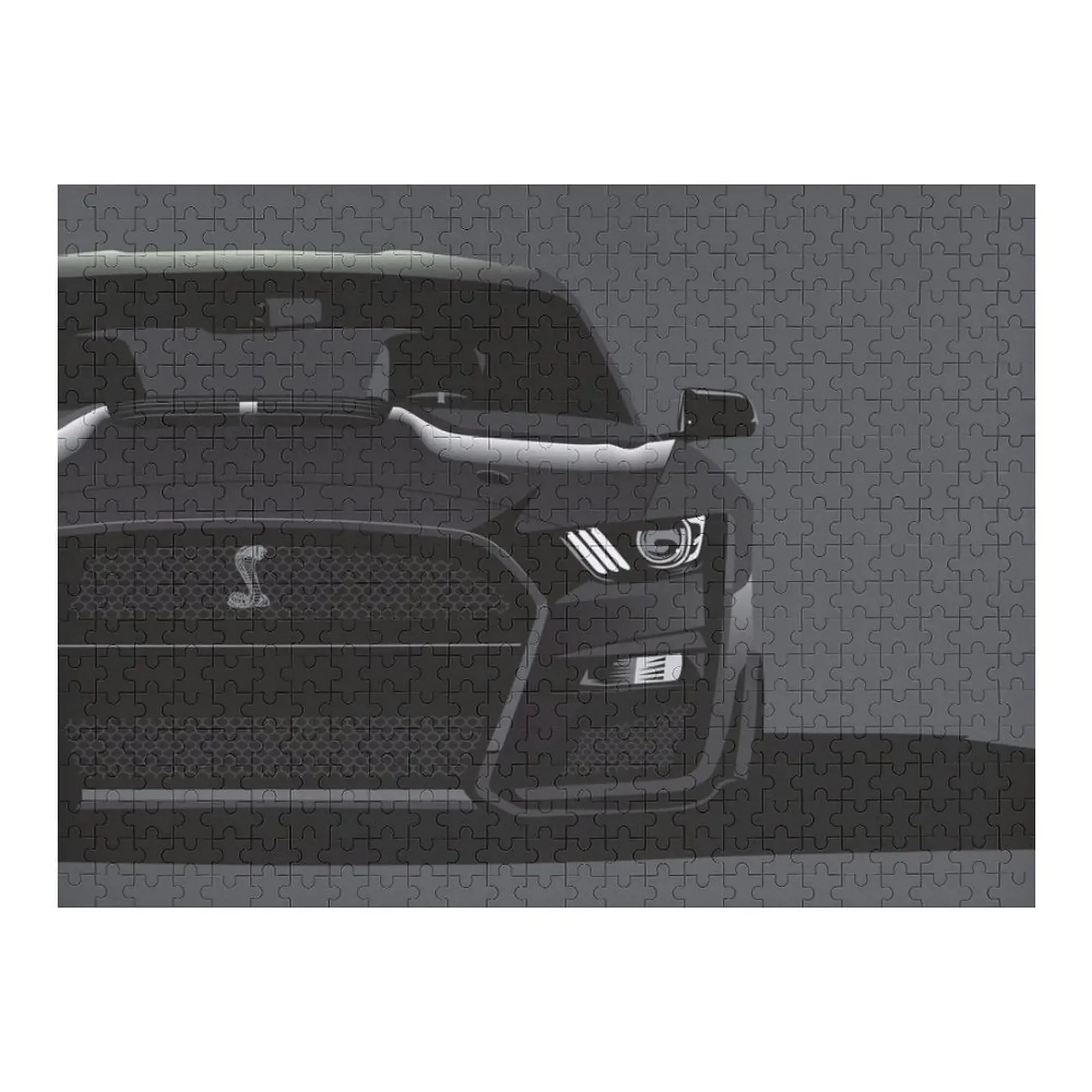 

Пазл Shelby GT 500 Shadow Black, персонализированный подарок, персонализированный настраиваемый подарочный пазл