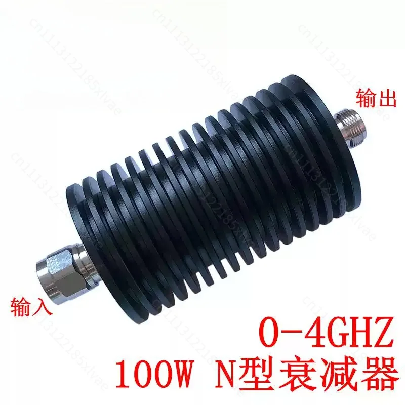 BB 100W N‑Type RF Coaxial Attenuator, DC 0‑4GHz 50Ohm Multiple Attenuation Values Microwave Signal Reduction Component