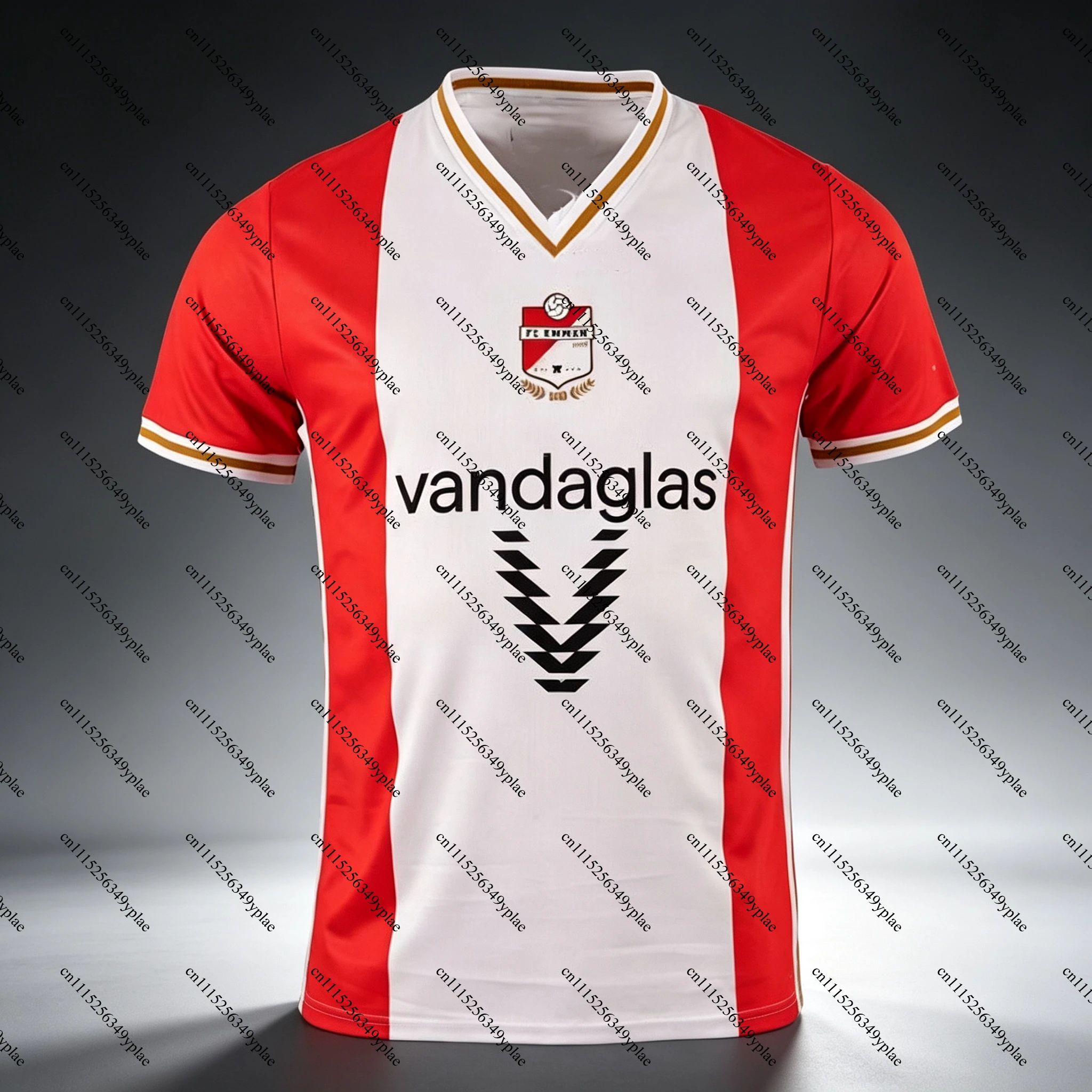 Summer New 2026 Netherlands Emmen FC Jersey Football Men's T-Shirt 3D Printed KID Sports For Family Boys Fans Footy Jerseys