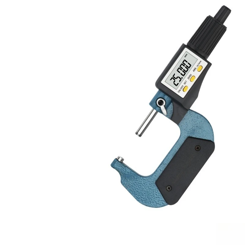 Standard Digital Outside Micrometer 0-25mm High Precision Electronic LCD Measuring Caliper Gauge Tool