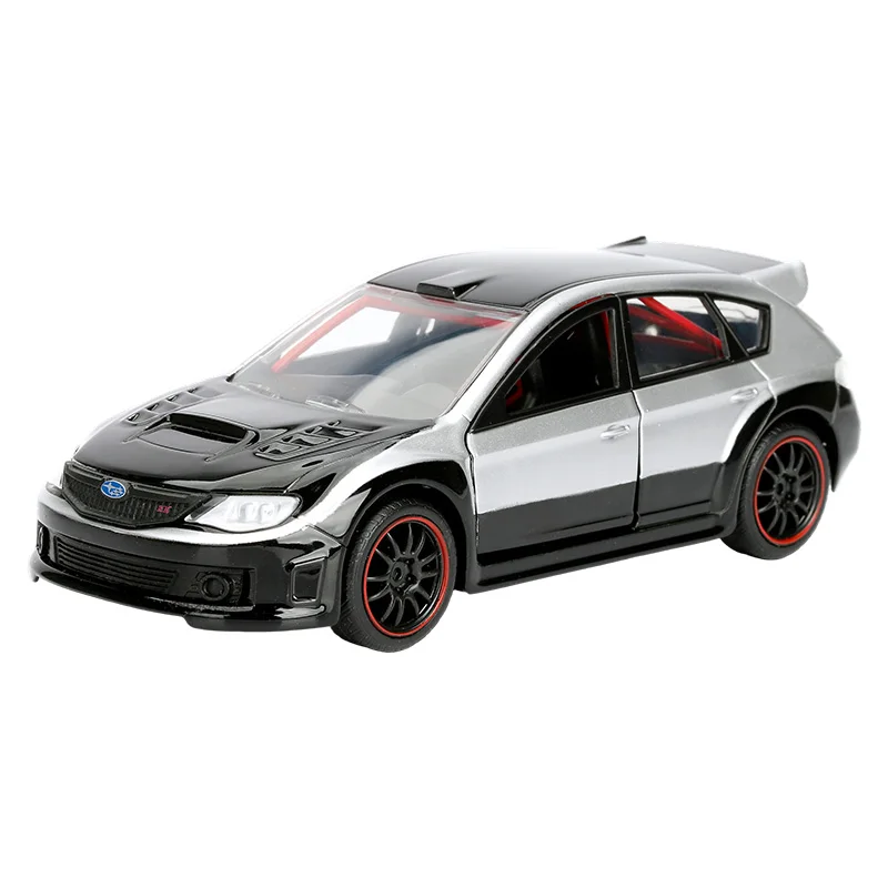 JADA Fast & Furious Subaru Impreza WRX STI Hatchback 1:32 Model z Odlewu - Kultowy Model z Serii Hatchbacków z Otwieranymi Drzwiami JD98507 — zdjęcie produktu 7