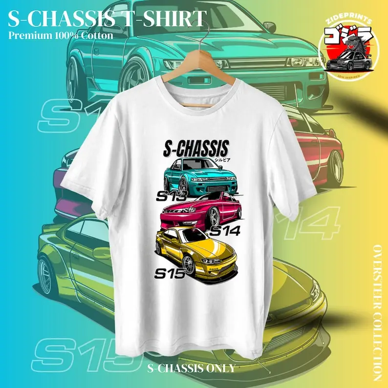Jdm Car Shirt. JDM Shirt. Silvia SR20DET Shirt 240sx 180sx Drift Sport Car Lover, Car Tee, Gift for Him