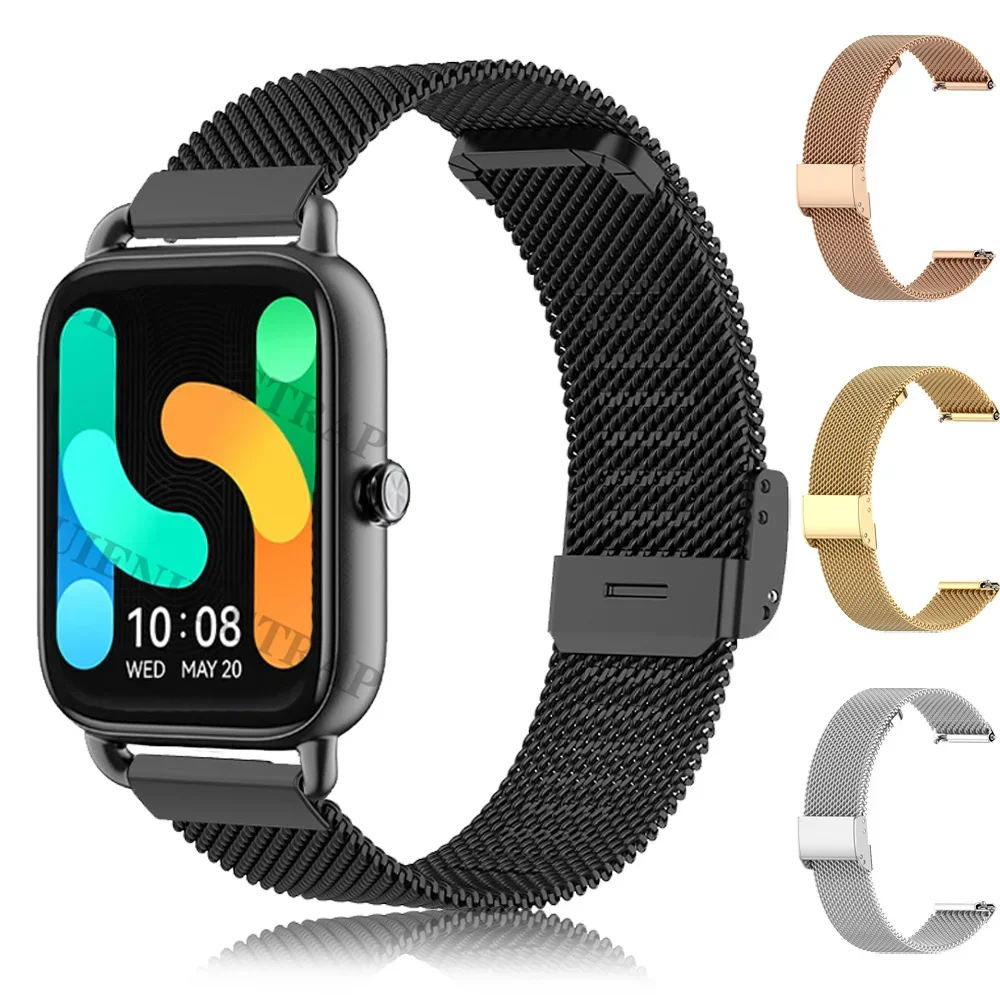 

Быстросъемный ремешок для часов Haylou RS4 Plus, ремешок для часов из нержавеющей стали, 20 мм, ремешок для часов Haylou LS02 RS4 ремешок