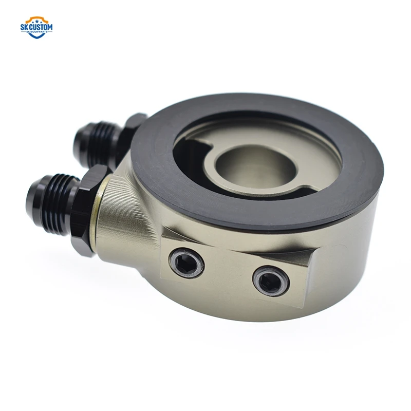 CUSTOM Oil Cooler Radiator Kit For VW Golf MK5 MK6 Audi A3 A4 TTS 1.8T 2.0T EA113 Engine Car Modification
