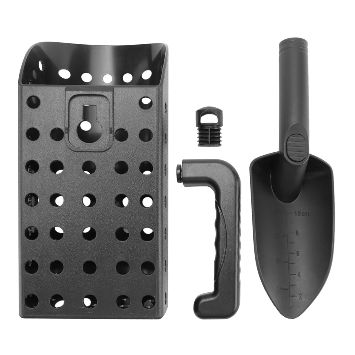 Areia colher e Pá Acessórios, Metal Detectando e Caça ao Tesouro, 2pcs