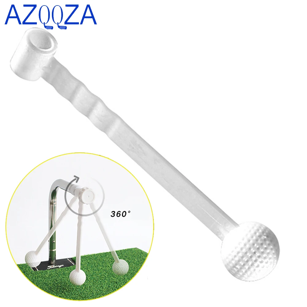 1Pc Golf Swing Trainer 360 ° Automatic Return Bat Improve Muscle Memory Golf Accessories for Golf Skill Level And Any Golfers