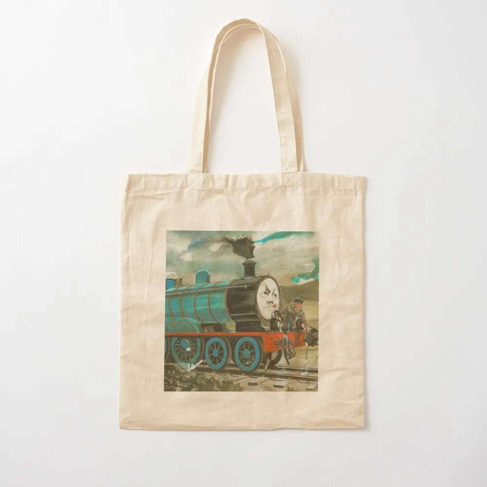 

Edward the Blue Engine: Edward's Exploit from The Railway Series Tote Bag Fabric bag sacs de shopping Canvas Tote Bag