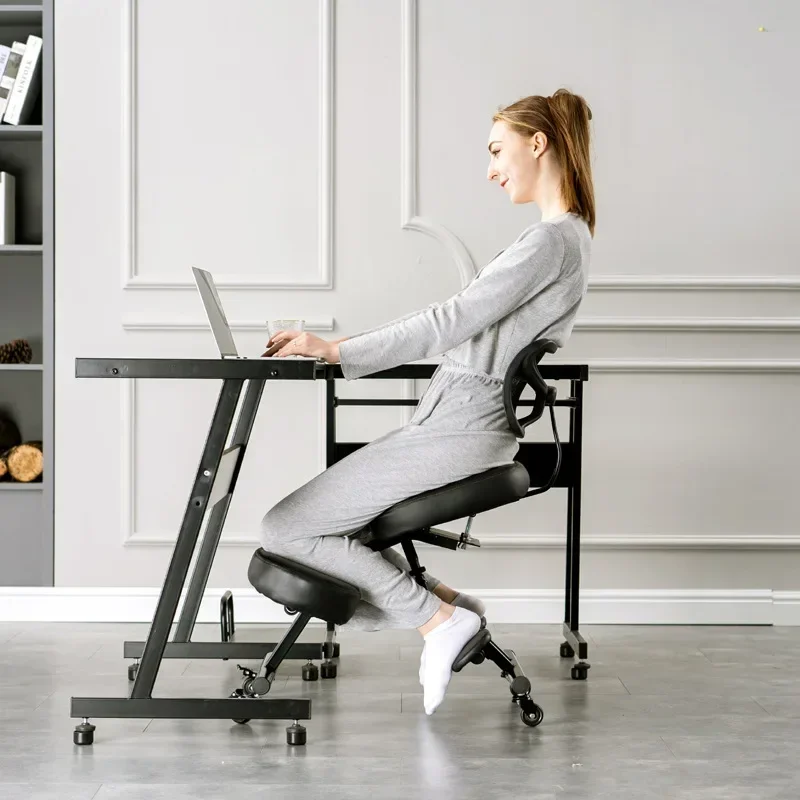 Multi-functional Adult Computer Chair Ergonomic Chair Office Writing Lift Backrest Kneeling Chair