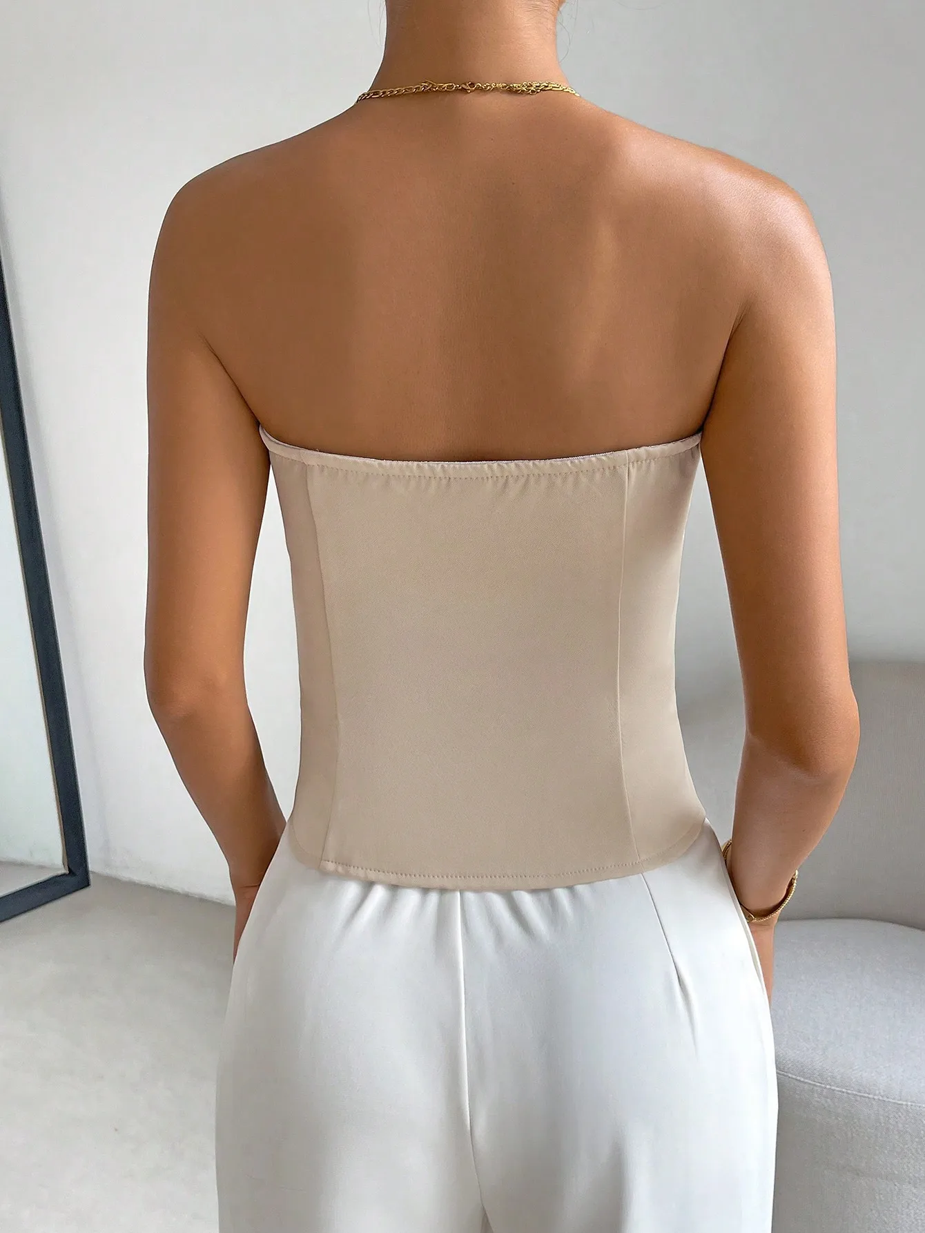 Pop Cross Border Sexy Spicy Girls From Europe And America Low Cut And Slim Fitting Women's Clothing