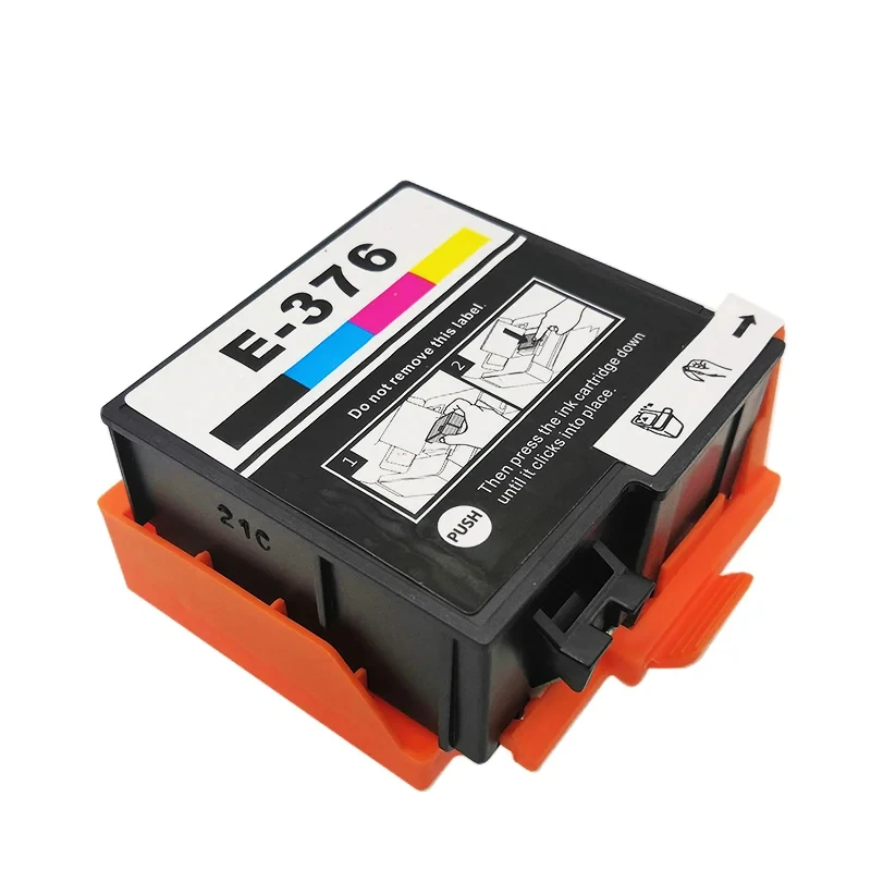 Cartucho de tinta compatível com Chip, terno para Epson PictureMate PM-525 5.0, T3760, T376