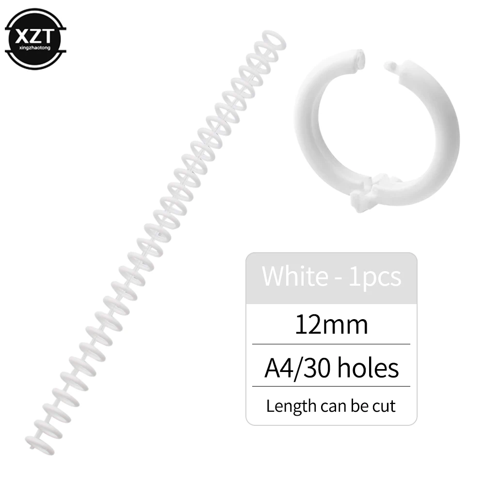 30 löcher Kreise Ring Lose-blatt Papier Buch Sammelalbum Album Bindemittel Spirale A4 Notebook Bindung Clips Drop Verschiffen