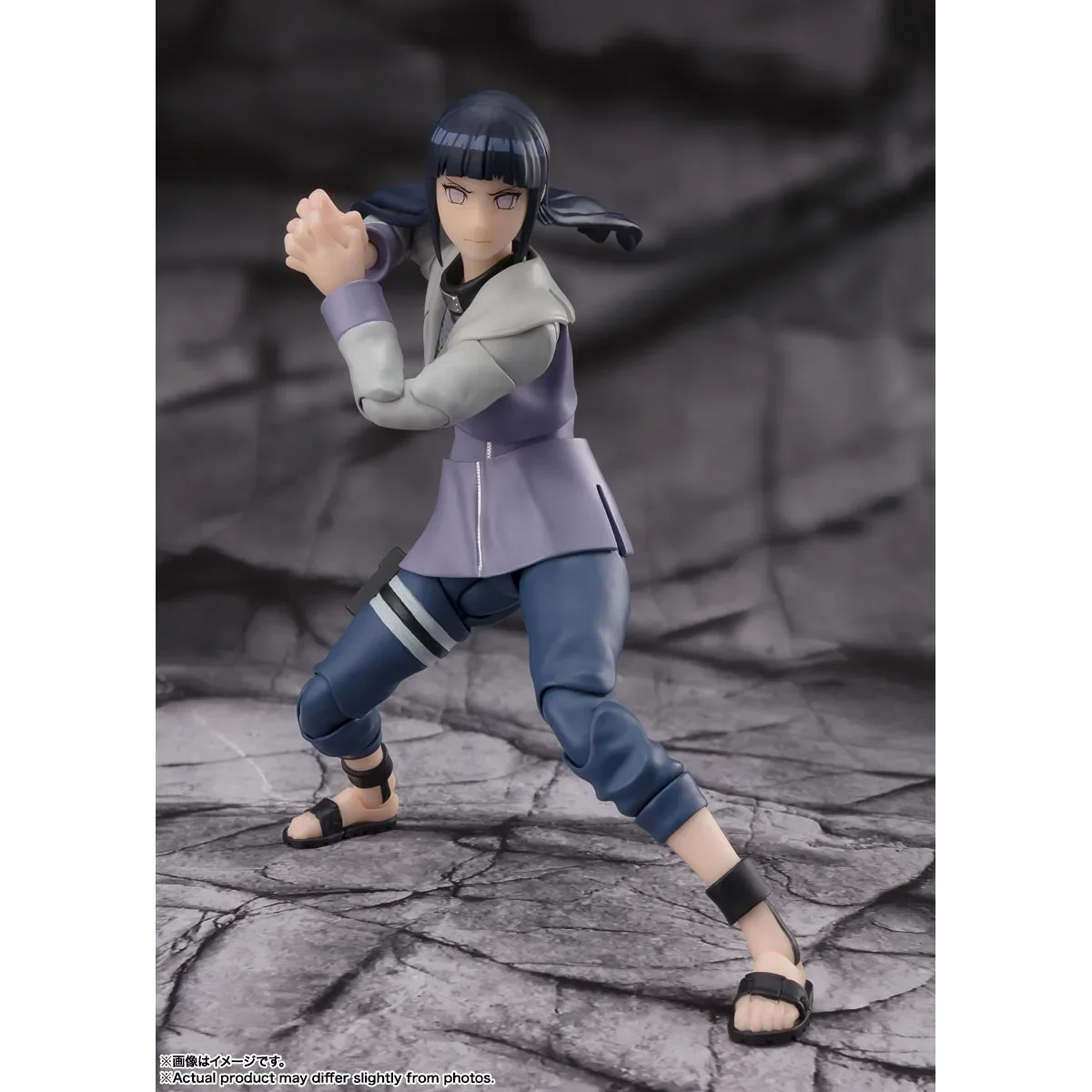 Auf Lager Original Bandai S.H.Figuarts SHF Naruto Shippuden Hinata Hyuga Tugend Byakugan Anime Action Figur Spielzeug Geschenk Modell