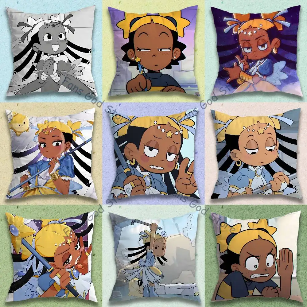 P-Pretty M-Magical Girl Aika Pillow Case cute cartoon anime peripheralsBedroom Sofa Decorative Cushion Cover Soft Cushion Cover