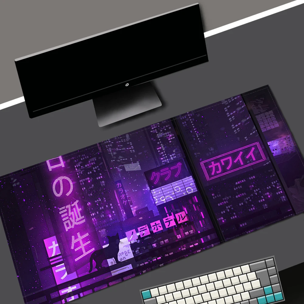 Computer Mouse Pad Art Table Anime Mouse Mats Kawaii Gaming Pad on The Table Setup Gamer Accessories Keyboard Pad Mouse Carpet