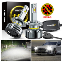 2Pcs AUXITO Turbo H7 LED Bulb Canbus No Error 110W High Power Headlight For Audi Renault Car Headlamp 30000LM Super Bright White